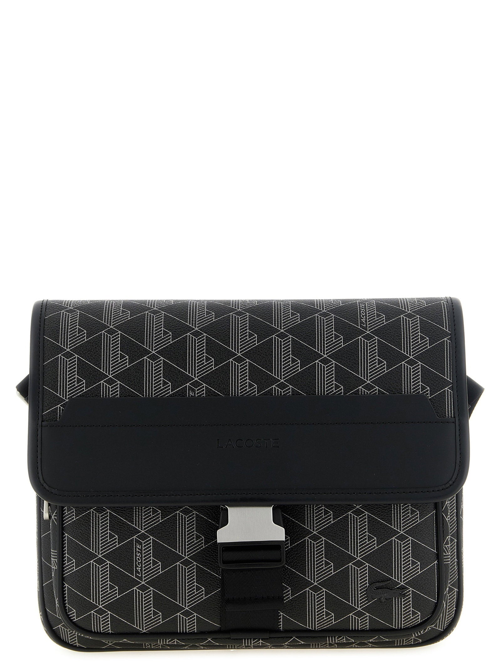 Lacoste The Blend Crossbody Bag — Black