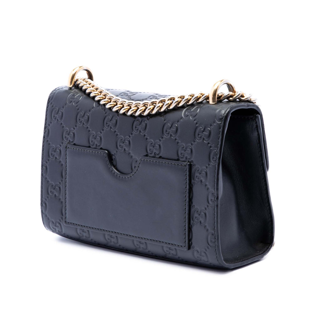 Small Guccissima Padlock Crossbody