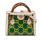Mini Leather Bamboo GG Diana Satchel
