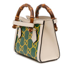 Mini Leather Bamboo GG Diana Satchel