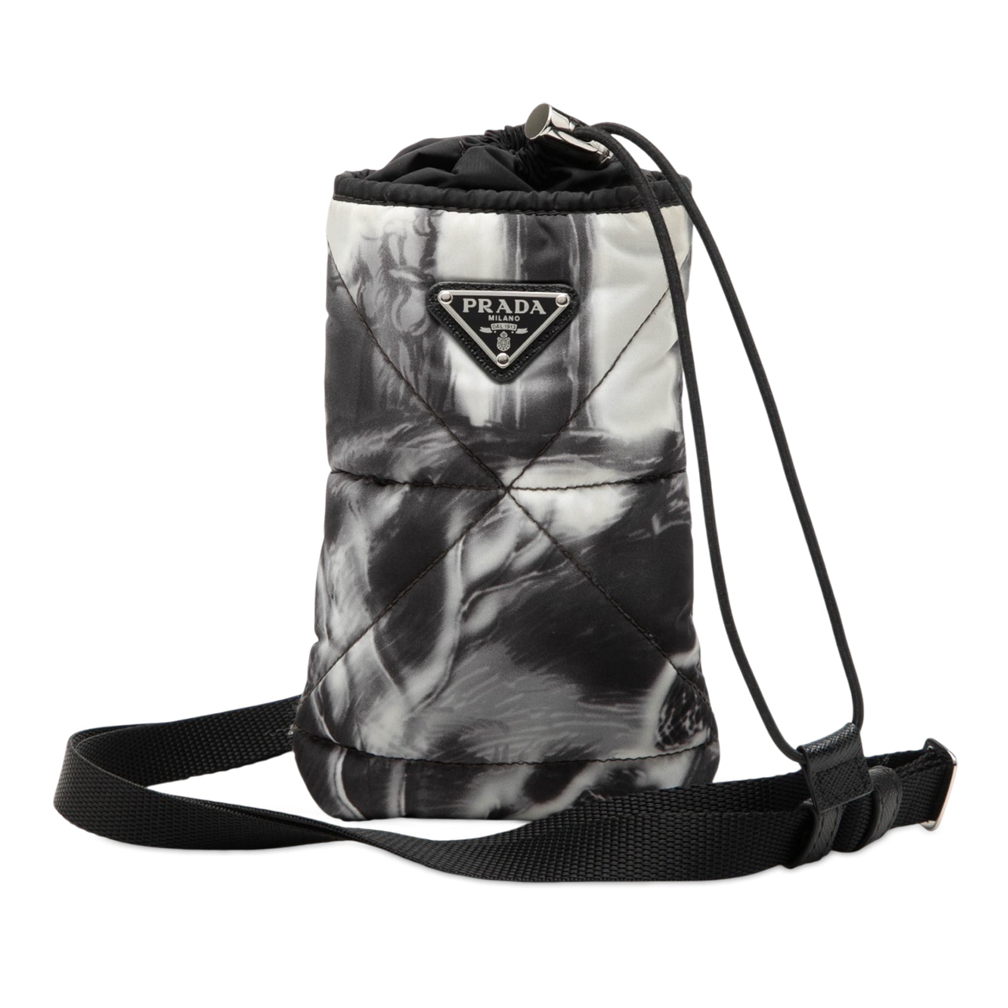 Re Nylon Printed Phone Pouch