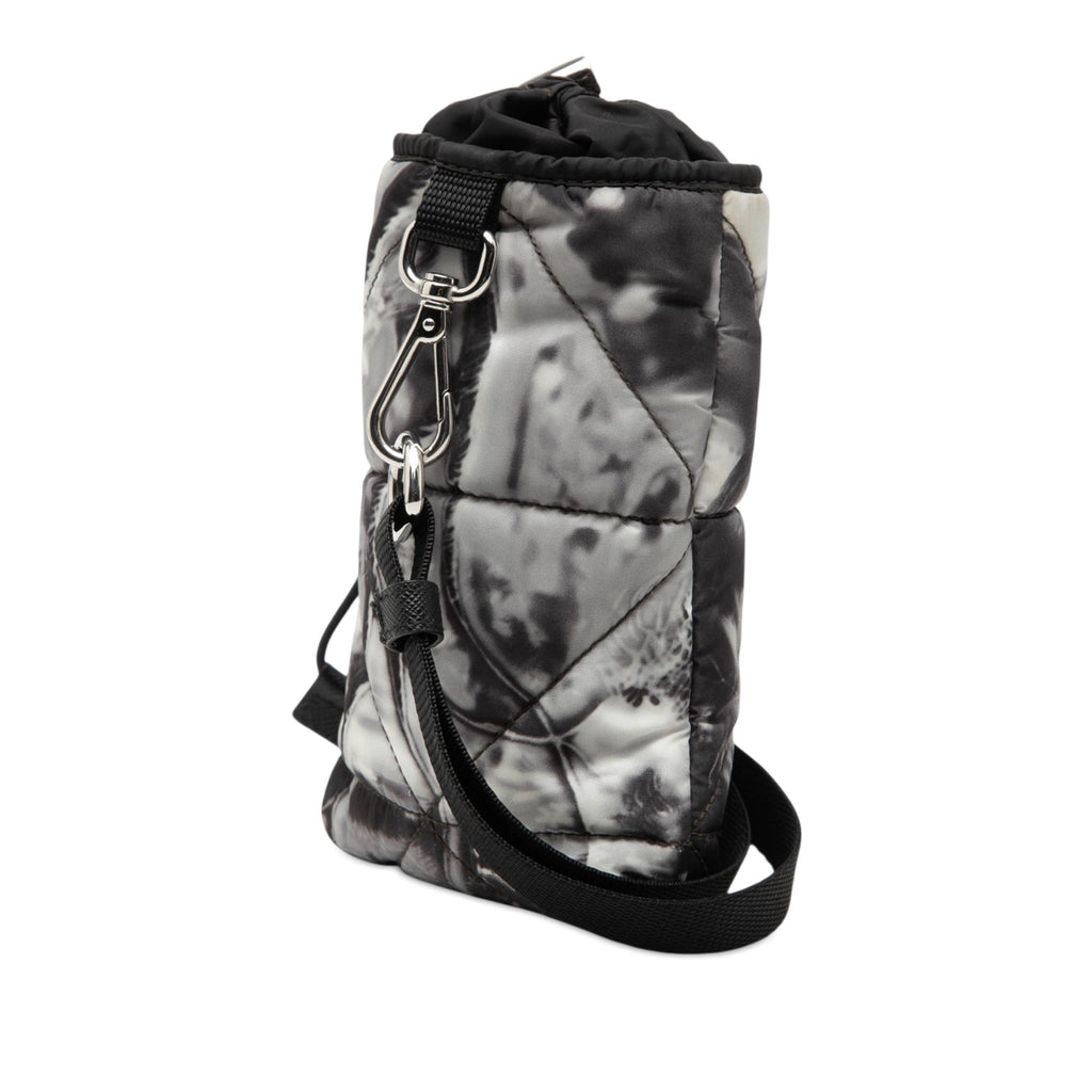 Re Nylon Printed Phone Pouch