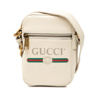 Mini Grained Calfskin Logo Crossbody