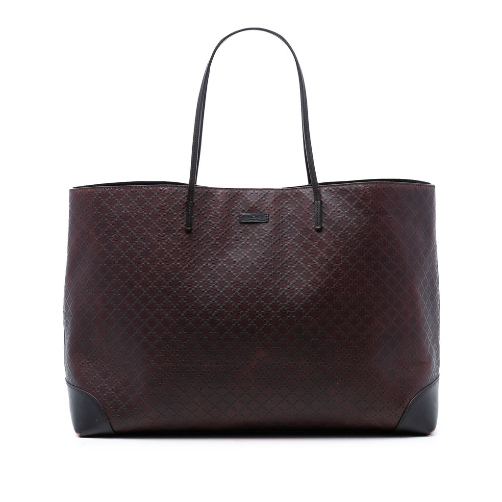 Diamante Bright Leather Hilary Lux Tote