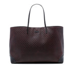 Diamante Bright Leather Hilary Lux Tote
