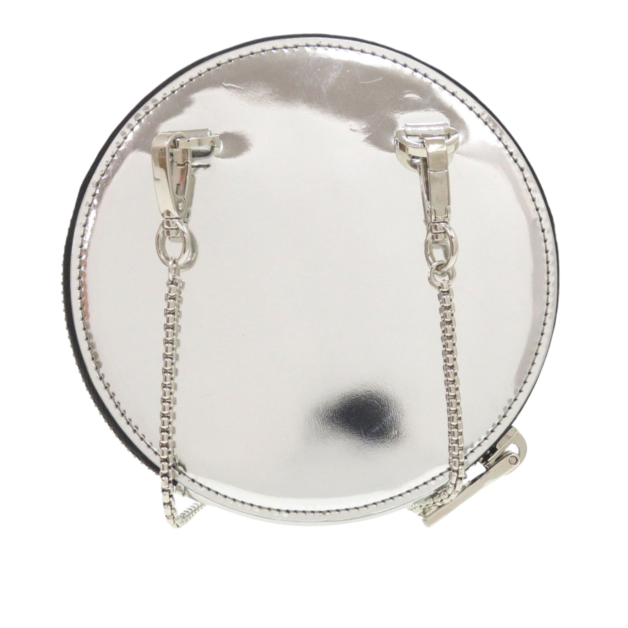 Spazzolato Round Chain Coin Crossbody