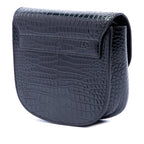 Small Croc Embossed Monogram Kaia Crossbody