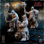 Nestah Orcs Wildlings, The Beholder Miniatures