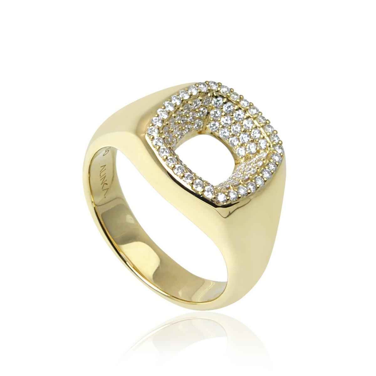 NOVA Diamond Signet Ring By ALINKA Fine Jewellery