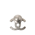 CC Brass and Strass Pin Brooch