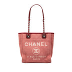 Mini Canvas Deauville Tote