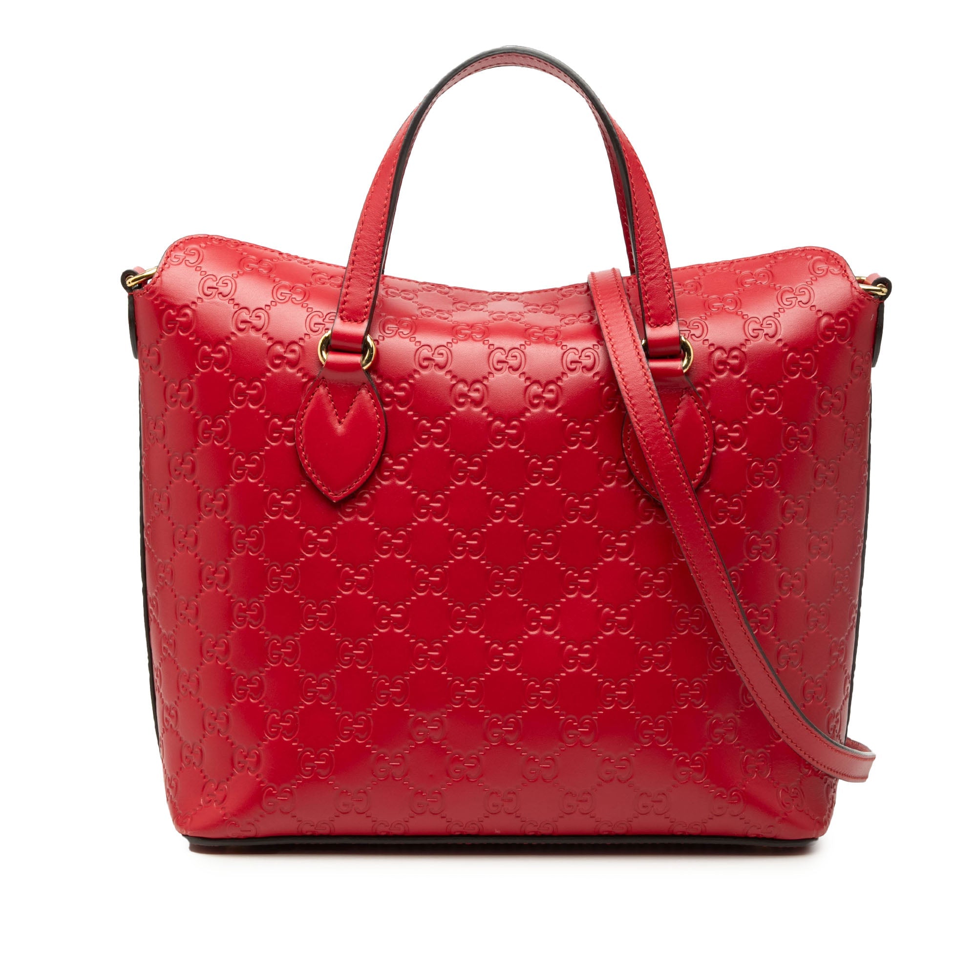 Guccissima Linea A Fold Over Satchel