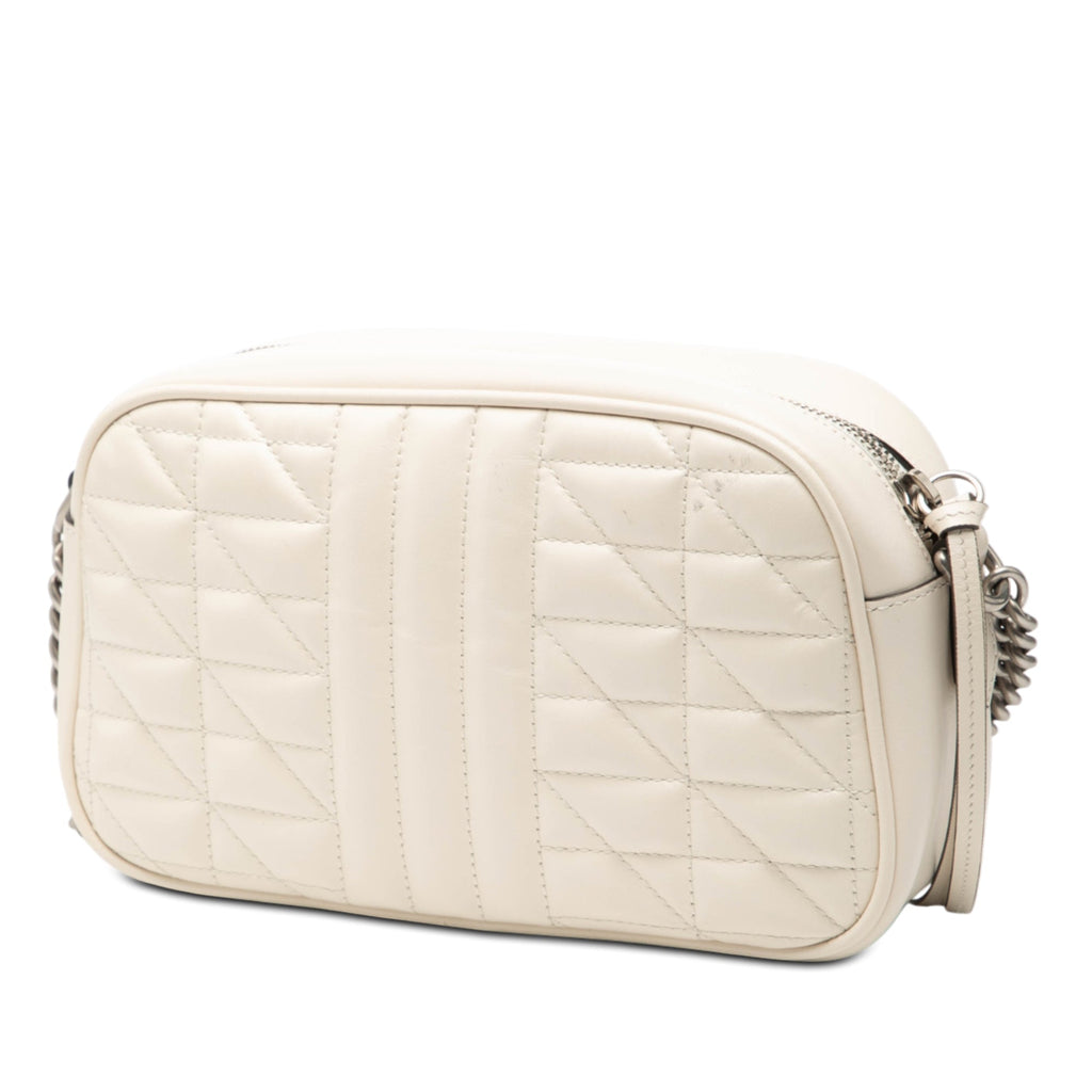 Small GG Marmont Matelasse Leather Aria Crossbody