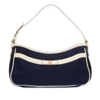 Nylon Vara Bow Handbag