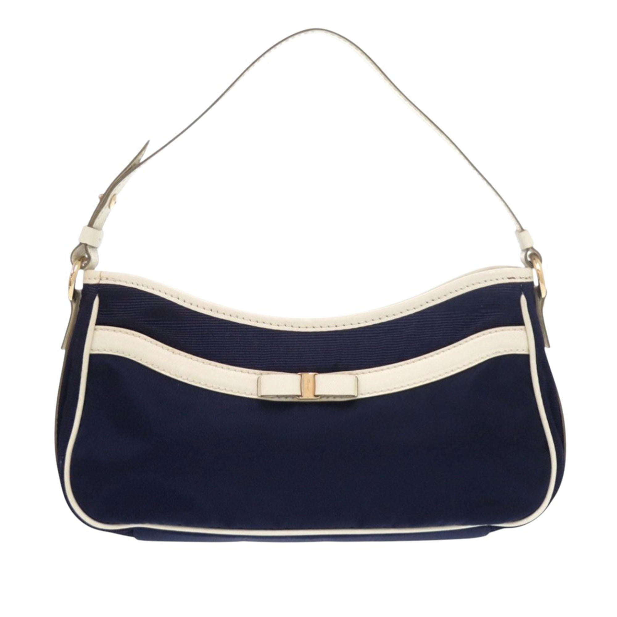 Nylon Vara Bow Handbag