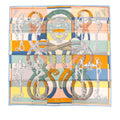 Della Cavalleria Double Face Silk Scarf 90