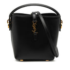 Mini Shiny Calfskin Le 37 Bucket Bag