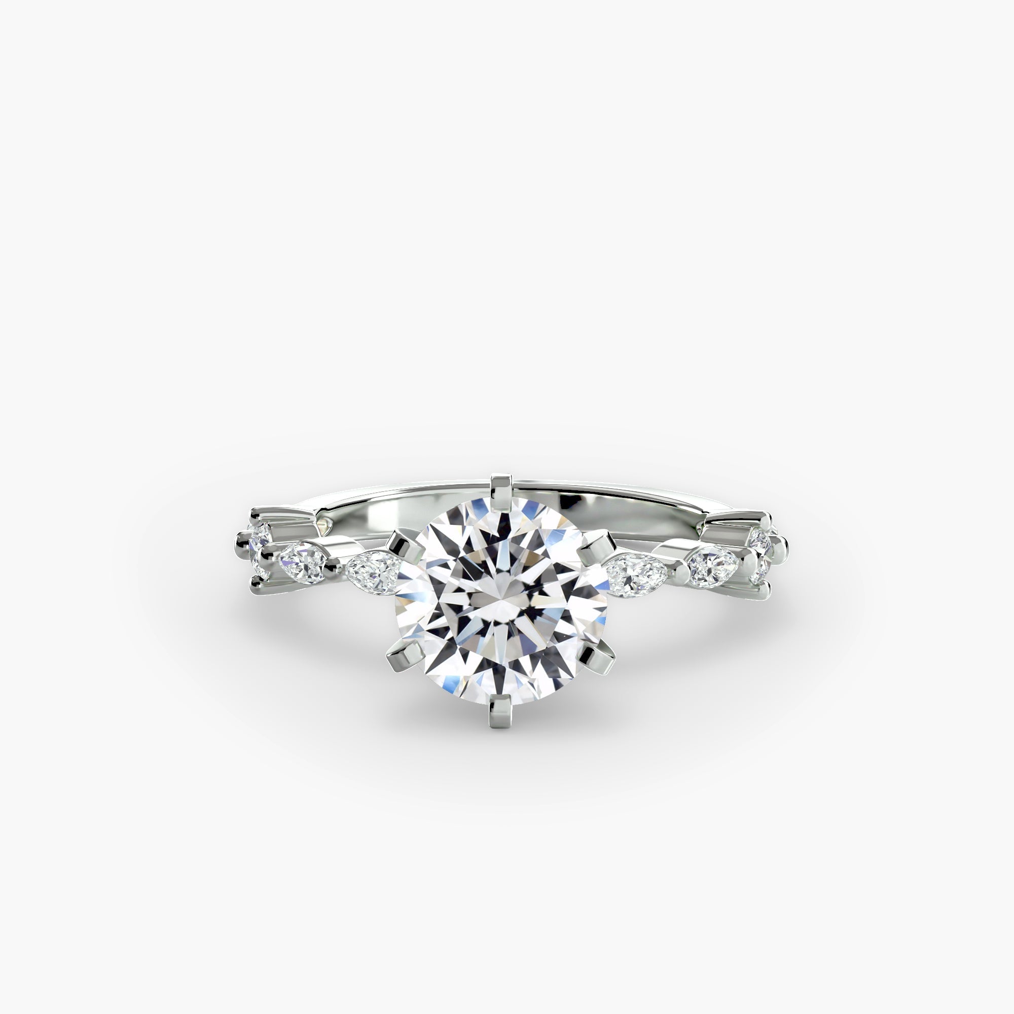 Marquise Eternity Solitaire