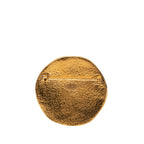 CC Gold Plated Sunburst Brooch