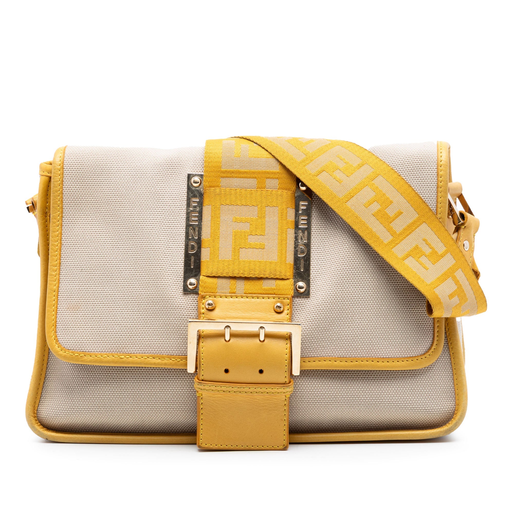 Canvas Borsa Tape Shoulder Bag