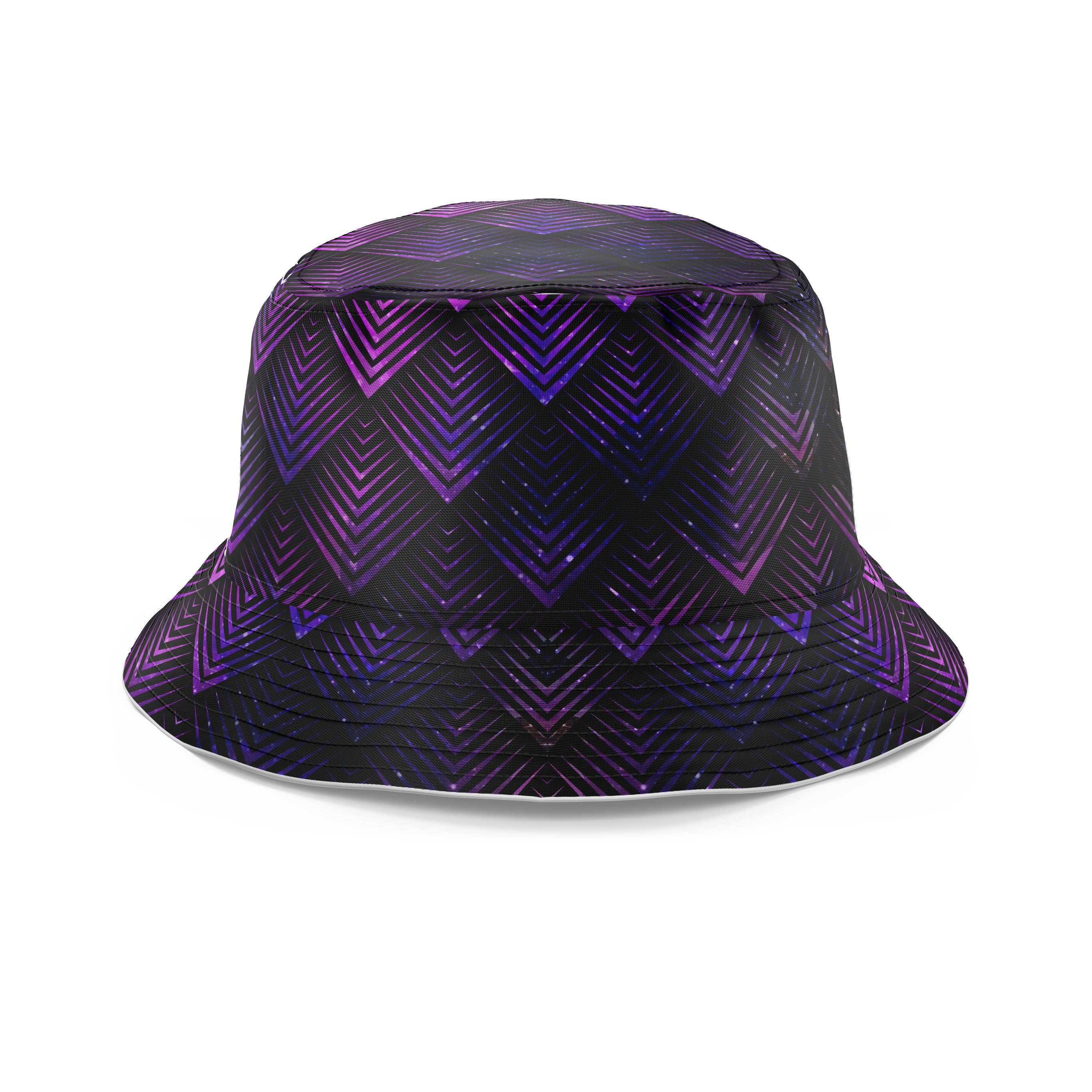 Galactic Dragon Scale Purple Bucket Hat