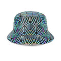 Holographic Hexagon Bucket Hat