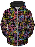 Tribe Vibe Unisex Zip-Up Hoodie