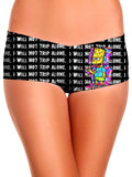 Tripping with Him Booty Shorts