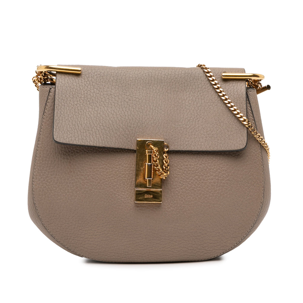 Small Leather Drew Crossbody