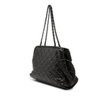 Small Quilted Calfskin Chain Me Tote