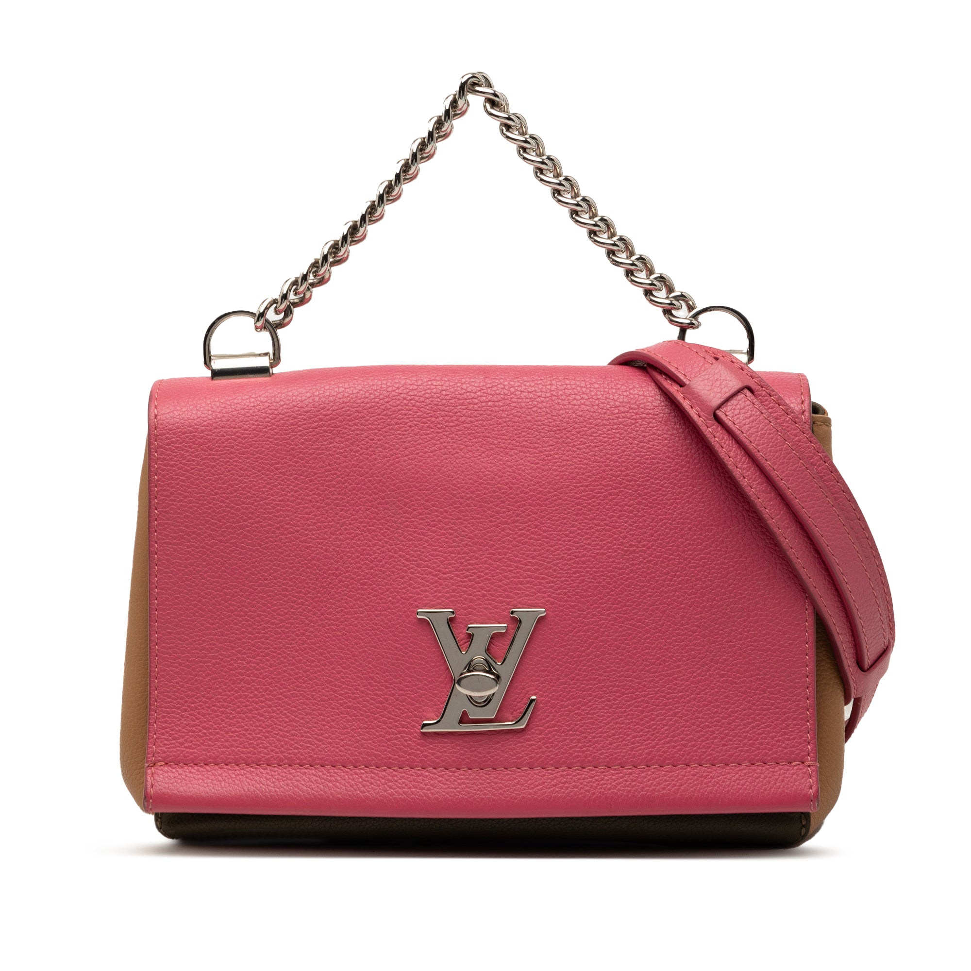 Tricolor Leather Lockme II BB
