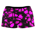Fluido Roses High-Waisted Women's Shorts