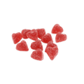 Sugared Red Hearts Candy
