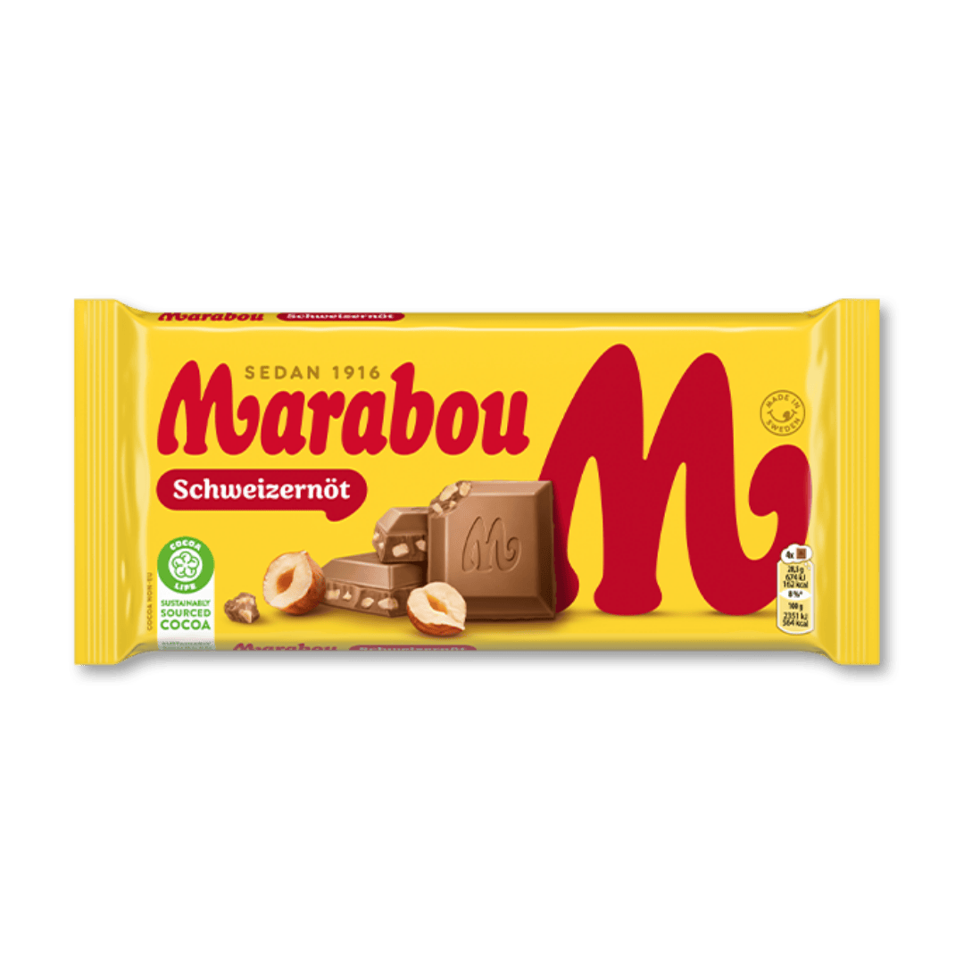 Marabou Swiss Swiss Nut 100g
