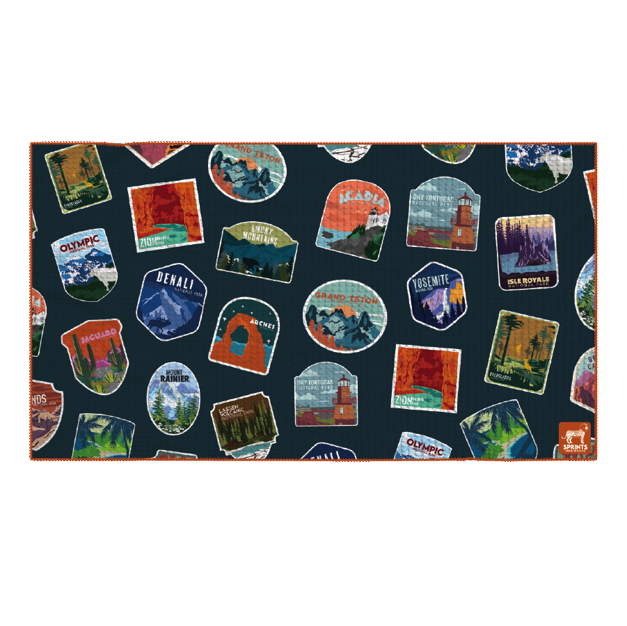 Sprints National Parks Mini Towel