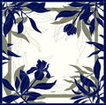 Ivory Botanical Scarf