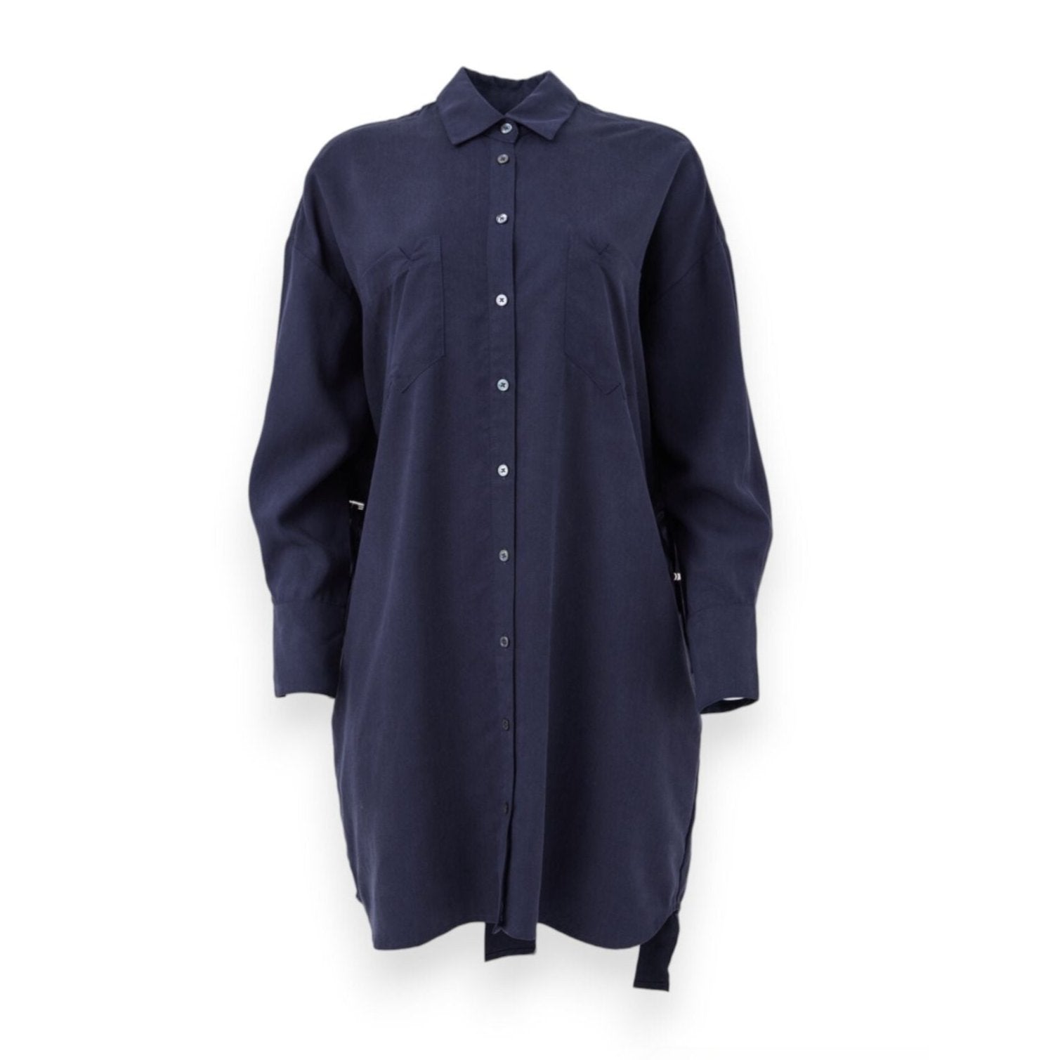 Shirt Dress | Navy