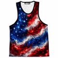 Nebula Stripes Men's Tank
