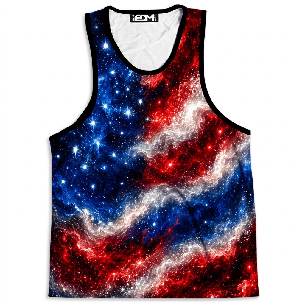 Nebula Stripes Men's Tank