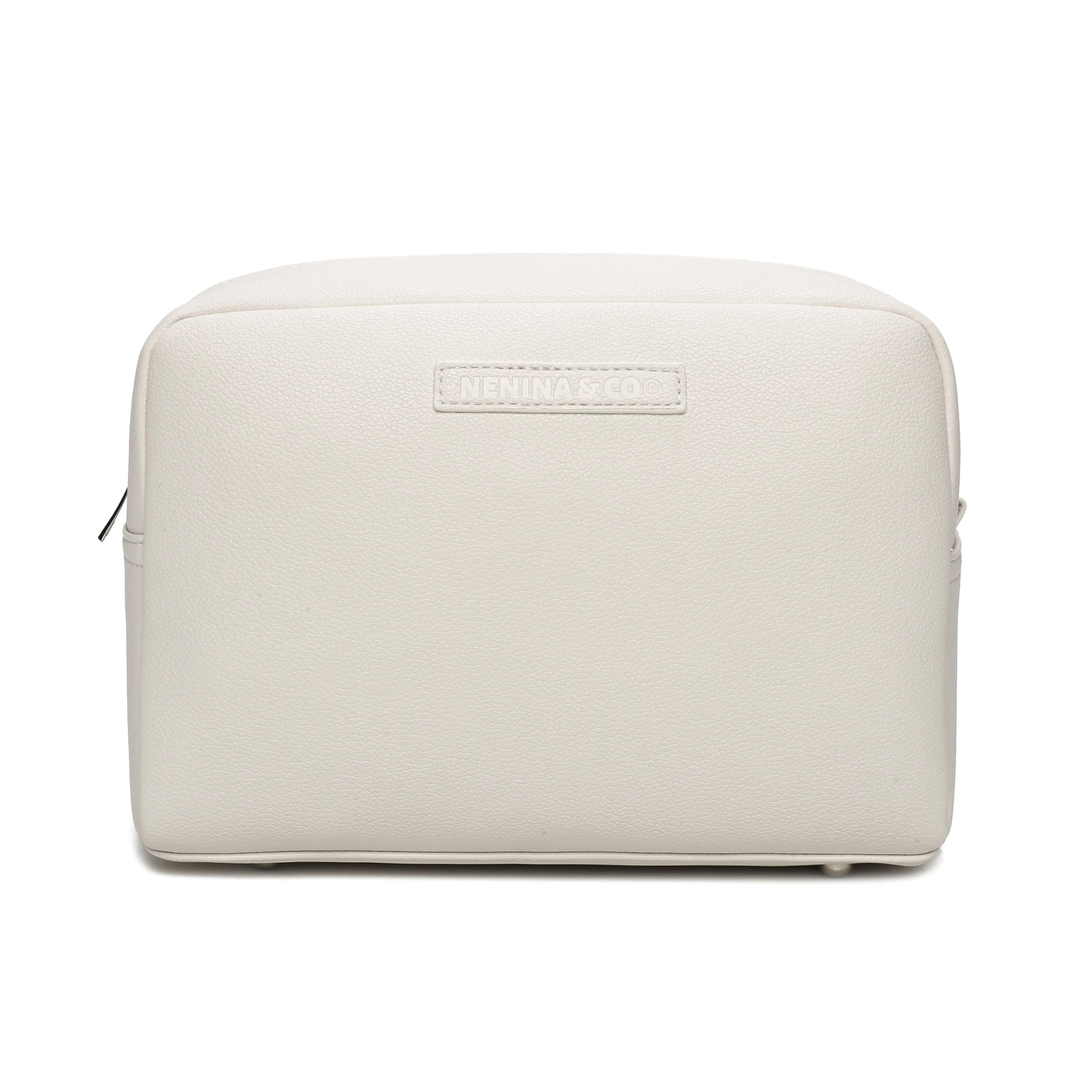 Neceser para Bebé de Eco Piel MIREM Dusty Beige | Organizador Elegante Nenina & Co