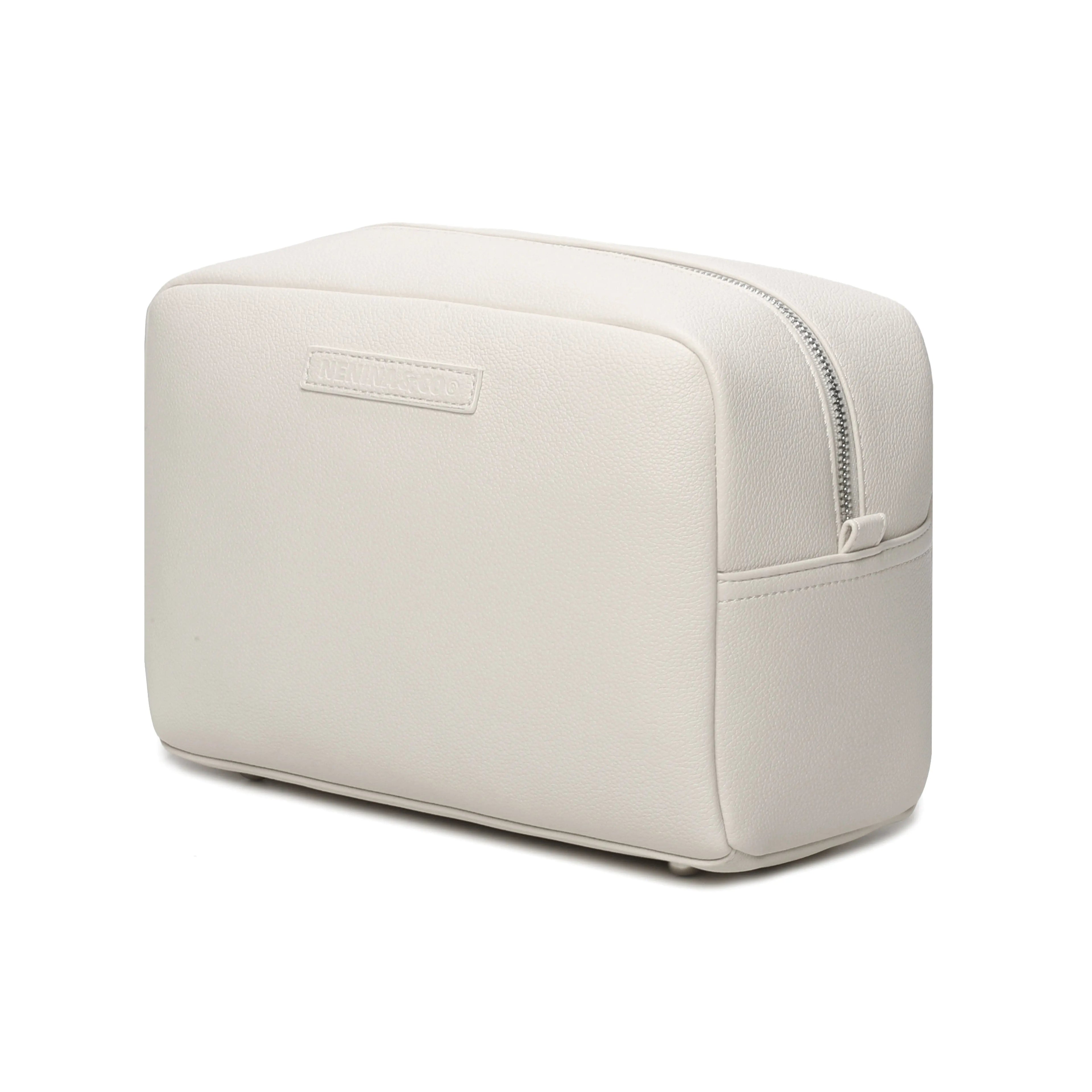Neceser para Bebé de Eco Piel MIREM Dusty Beige | Organizador Elegante Nenina & Co