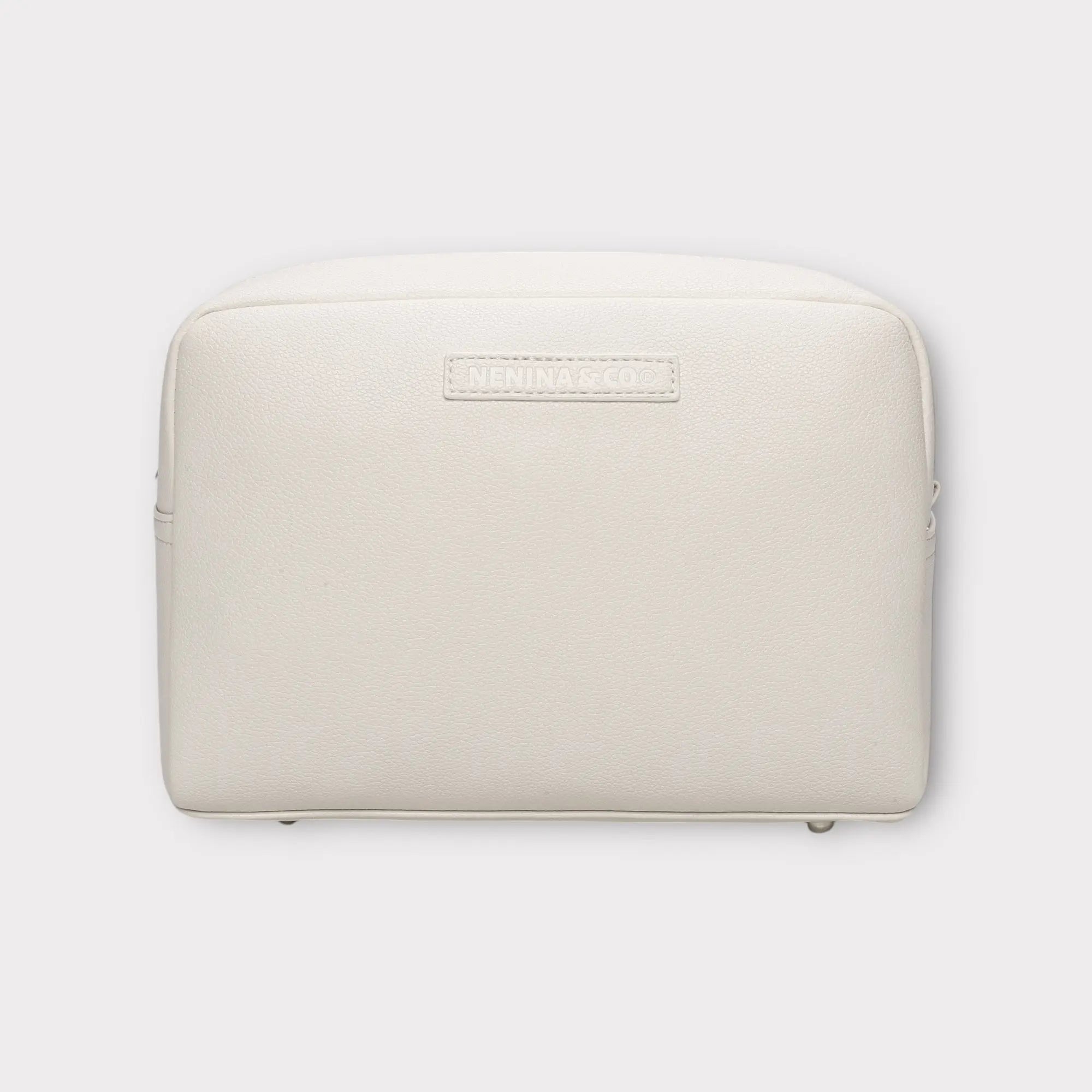 Neceser para Bebé de Eco Piel MIREM Dusty Beige | Organizador Elegante Nenina & Co