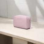 Neceser para Bebé de Eco Piel MIREM Rosa pálido | Organizador Elegante Nenina & Co