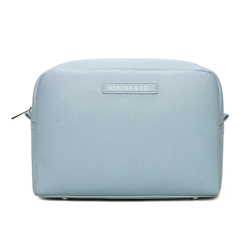 Neceser para Bebé de Eco Piel MIREM Gris| Organizador Elegante Nenina & Co