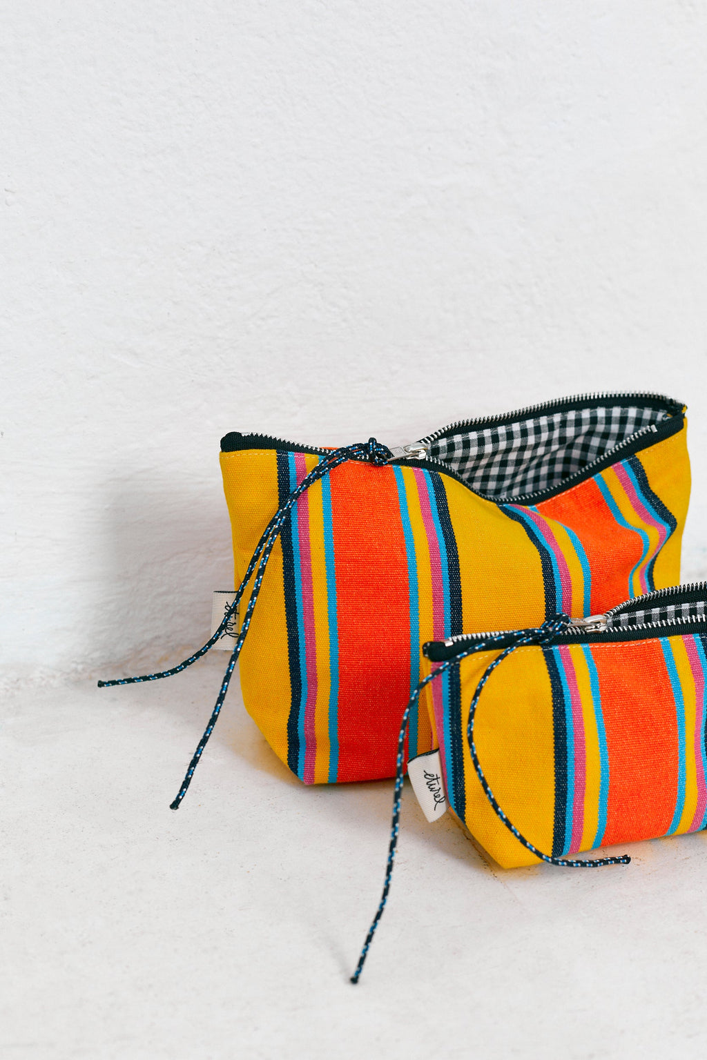 Neceser/estuche lona hamaca amarillo