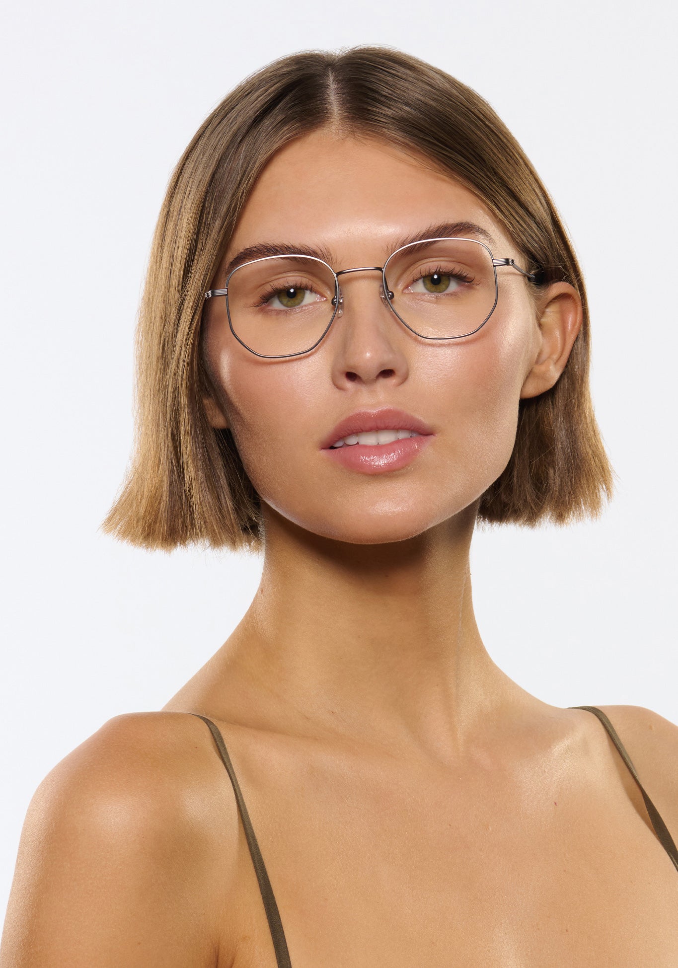 KREWE NELSON | Matte Raw Stainless Steel + Denim