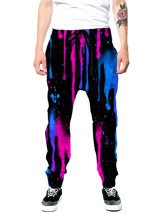 Neon Cascade Joggers