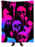 Neon Decay Plush Blanket