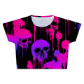 Neon Decay Crop Tee