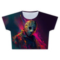 Neon Nightmare Crop Tee
